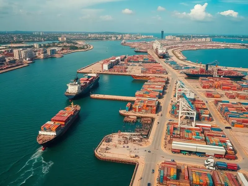 Aerial Port View